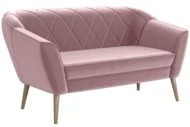 sofa-skandynawska-2-osobowa-rozowa-140-cm-na-drewnianych-nozkach-glori