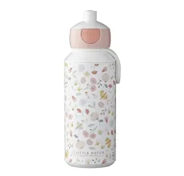 mepal-butelka-pop-up-campus-400ml-flowers-and-butterflies-little-dutch