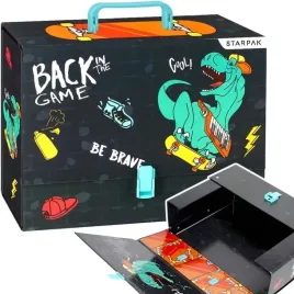 teczka-z-raczka-xxl-gruba-a4-dla-chlopca-skate-dino-dinozaur