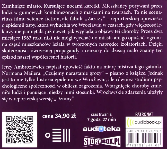 zaraza-audiobook-autor-ambroziewicz-jerzy