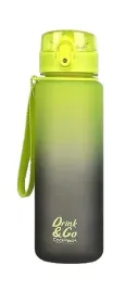coolpack-bidon-butelka-na-wode-600-ml-gradient-lemon-zolty-czarny-bpa-free