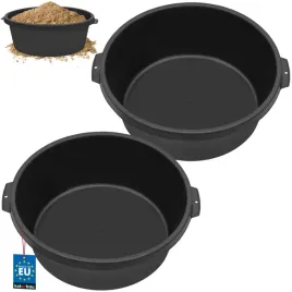 2x-kastra-budowlana-murarska-11l-okragly-pojemnik-misa-do-zapraw-gipsu-wody