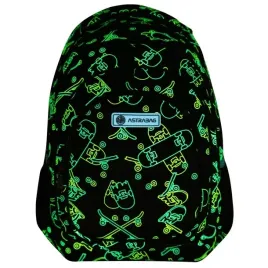 plecak-trzykomorowy-astrabag-z-motywem-deskorolek-swiecacych-w-ciemnosci