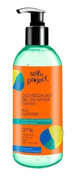 ŻEL DO MYCIA TWARZY Z KWASEM SALICYLOWYM NA TRĄDZIK SELFIE PROJECT