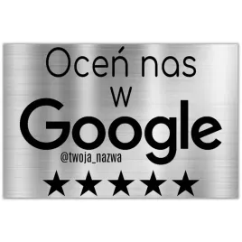 srebrna-tabliczka-32x21-personalizowana-ocen-nas-w-google-wzory