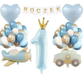 scianka-dekoracje-zestaw-balonow-na-roczek-1-urodziny-46szt