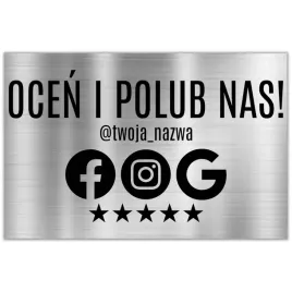 srebrna-tabliczka-32x21-personalizowana-ocen-i-polub-nas-wzory