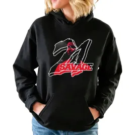 bluza-damska-czarna-z-kapturem-23-savage-raperzy-muzyka-rap-hip-hop-wz-l