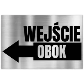 tabliczka-dibond-32x21-informacyjna-srebrny-wejscie-obok-wzory