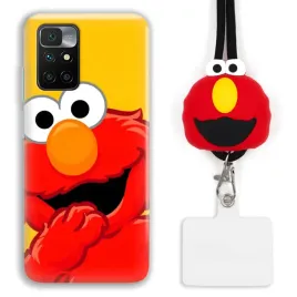 etui-do-xiaomi-redmi-10-2022-case-sznurek-czarny-elmo-ulica-sezamkowa-wzory