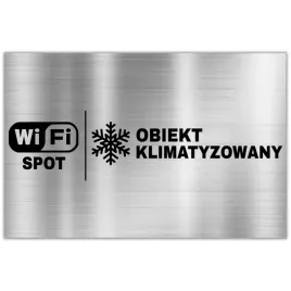tabliczka-dibond-32x21-srebrny-wifi-obiekt-klimatyzowany-wzory