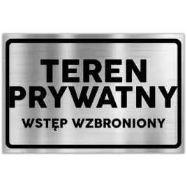 tabliczka-dibond-32x21-ostrzegawcza-srebrny-wstep-wzbroniony-wzory