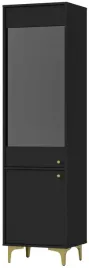 czarna-witryna-wysoka-190-cm-metalowe-zlote-uchwyty-i-nozki-salon-avila