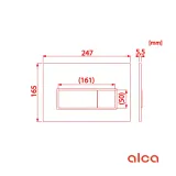 przycisk-splukujacy-do-wc-alcaplast-delfin-plaski-profil-thin-marka-alcaplast
