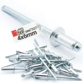 nity-zrywalne-4-x-6-mm-aluminiowo-stalowe-srebrne-ocynk-nit-din-7337-50szt