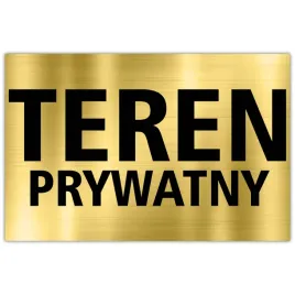 tabliczka-ostrzegawcza-dibond-32x21-zloty-teren-prywatny-wzory