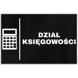 tabliczka-informacyjna-dibond-32x21-czarny-dzial-ksiegowosci-wzory