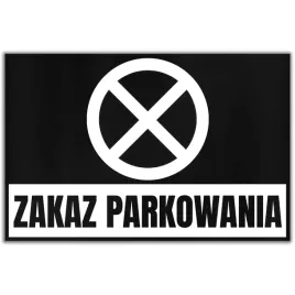 tabliczka-ostrzegawcza-dibond-32x21-czarny-zakaz-parkowania-wzory
