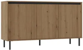 dab-evoke-komoda-glamour-do-salonu-149-cm-ryflowana-nozki-metal-szafka-3d