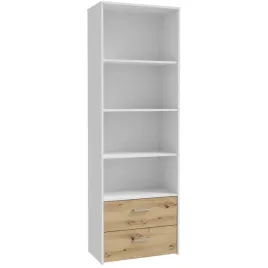 regal-mlodziezowy-na-ksiazki-z-polkami-szufladami-35-cm-glebokosci-wysoki