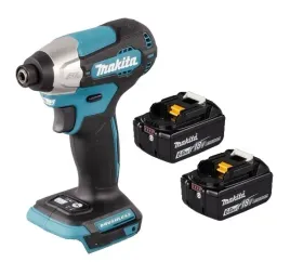 makita-aku-wkretarka-zakretarka-18v-lxt-1-4-140nm-2x6ah-bl1860-dtd157z