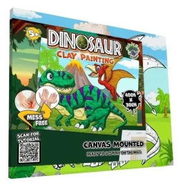 zestaw-do-wyklejania-plastelina-dinozaury