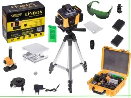 poziomica-laserowa-360-laser-krzyzowy-4d-zestaw-walizka