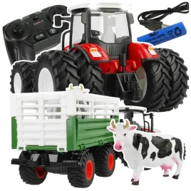 zdalnie-sterowany-traktor-ciagnik-wywrotka-przyczepa-figurka-krowy-swiatla