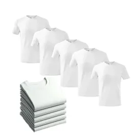koszulka-5pak-biala-bawelna-unisex-szkolna-na-wf-gladka-t-shirt-do-szkoly