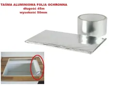 unika-aluminiowa-folia-ochronna-45m-x-50mm-w-rolce