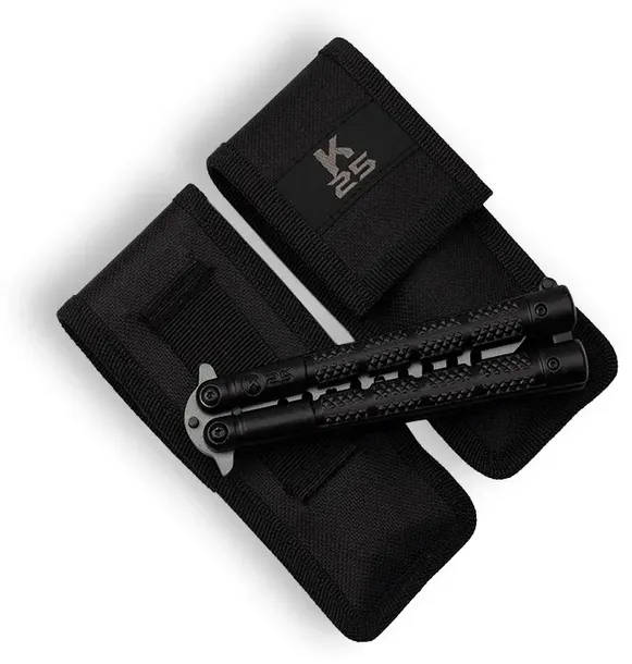 noz-k25-36252-balisong-trainer-black-material-glowni-stal
