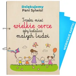 album-styl-boho-personalizowany-prezent-dla-nauczyciela-15-niebieskich-kart