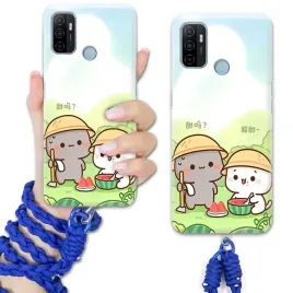 etui-do-oppo-a53-sznurek-granatowy-peach-goma-slodkie-wzory