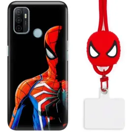 etui-do-oppo-a53-sznurek-czerwony-pajak-spiderman-pajeczyna-bohater-wzory