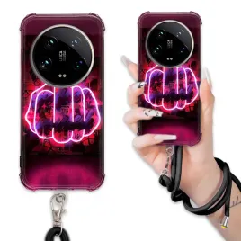 etui-do-xiaomi-14-ultra-antishock-zestaw-case-czarny-smycz-neonowe-mix-wzor