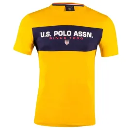 t-shirt-meski-u-s-polo-assn-us16467-zolta