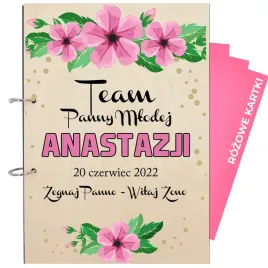 album-styl-boho-personalizowany-prezent-wieczor-panienski-15-rozowych-kart