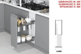 cargo-do-szafki-25-antracyt-na-przybory-kuchenne-blum-pelny-wysuw-lewe