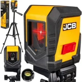 poziomica-laserowa-samopoziomujaca-laser-krzyzowy-czerwony-10m-statyw-jcb