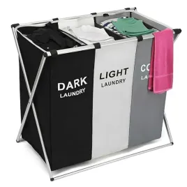 kosz-na-pranie-trzykomorowy-dark-light-colour-metalowy-stelaz-skladany