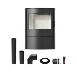 piec-wolnostojacy-stalowy-koza-do-rekuperacji-rollo-2-10-kw-zestaw-rur-eko