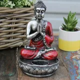 statuetka-buddy-swiecznik-czerwony-stan-nowy