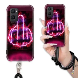 etui-do-oppo-a96-4g-antishock-zestaw-case-sznurek-czarny-smycz-neonowe-wz