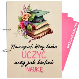 album-styl-boho-orginalny-prezent-dla-nauczyciela-15-rozowych-kart-wzory