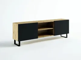 szafka-rtv-loft-160-hikora-czarny-mat-egger