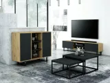 komoda-loft-120-2d-dab-hamilton-czarny-mat-egger-stan-nowy