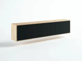 wysoka-wiszaca-szafka-rtv-180-dab-craft-zloty-mat-styl-nowoczesny