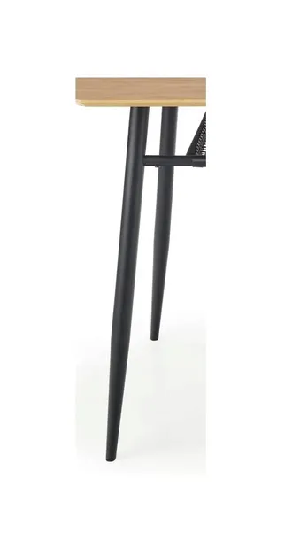 stol-jackson-dab-zloty-czarny-glebokosc-mebla-90-cm