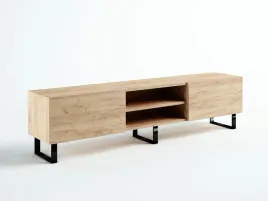 szafka-rtv-loft-180-craft-zloty-czrany-mat