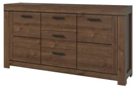 komoda-z-szufladami-szafka-dab-brazowy-brass-2d3s